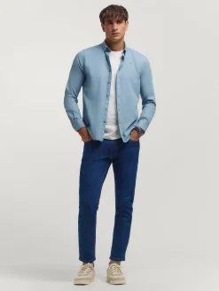 Casual-Alvaro Moreno CAMISA PANAMA DYE Azul