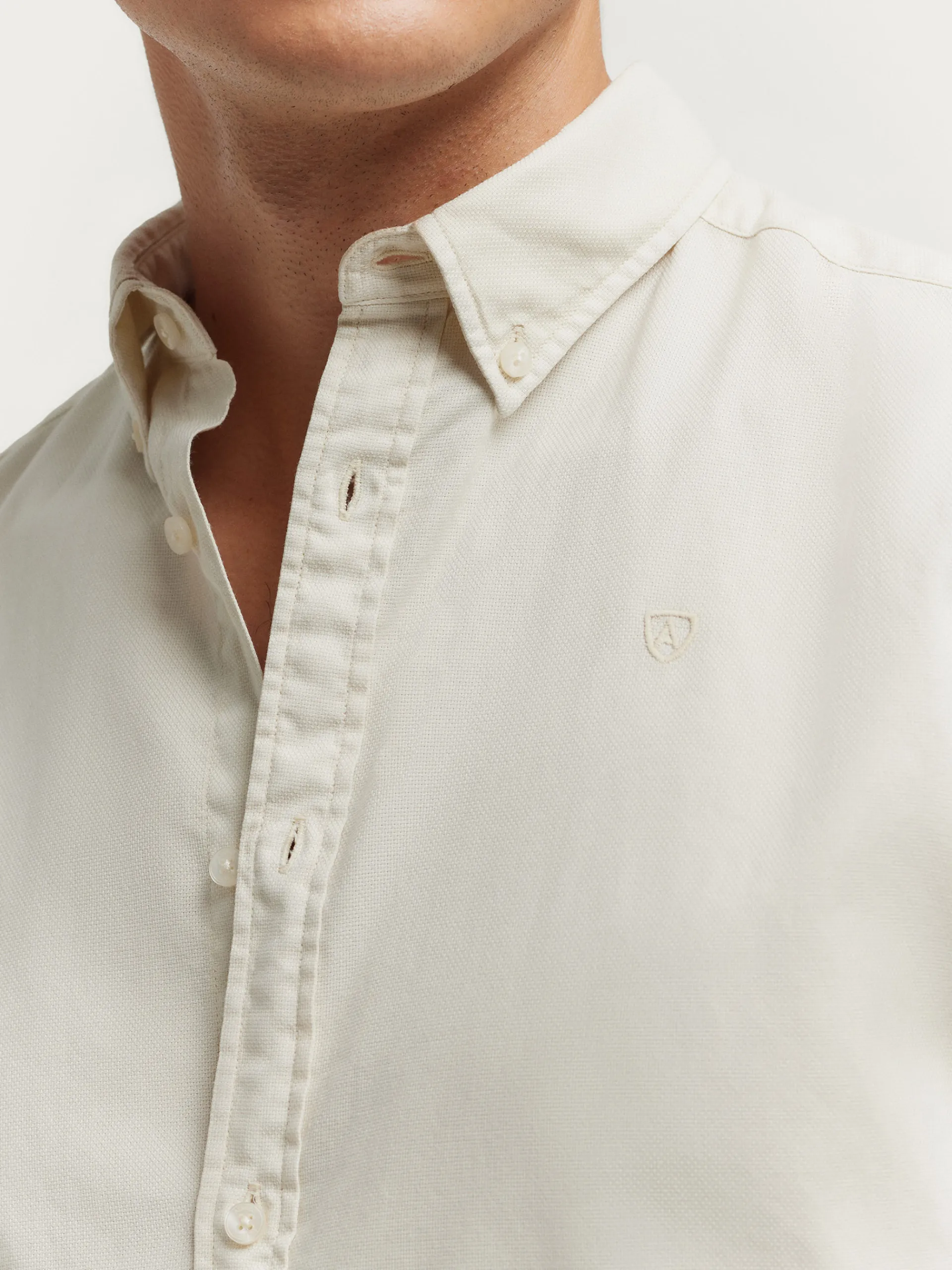 Casual-Alvaro Moreno CAMISA PANAMA DYE Beige