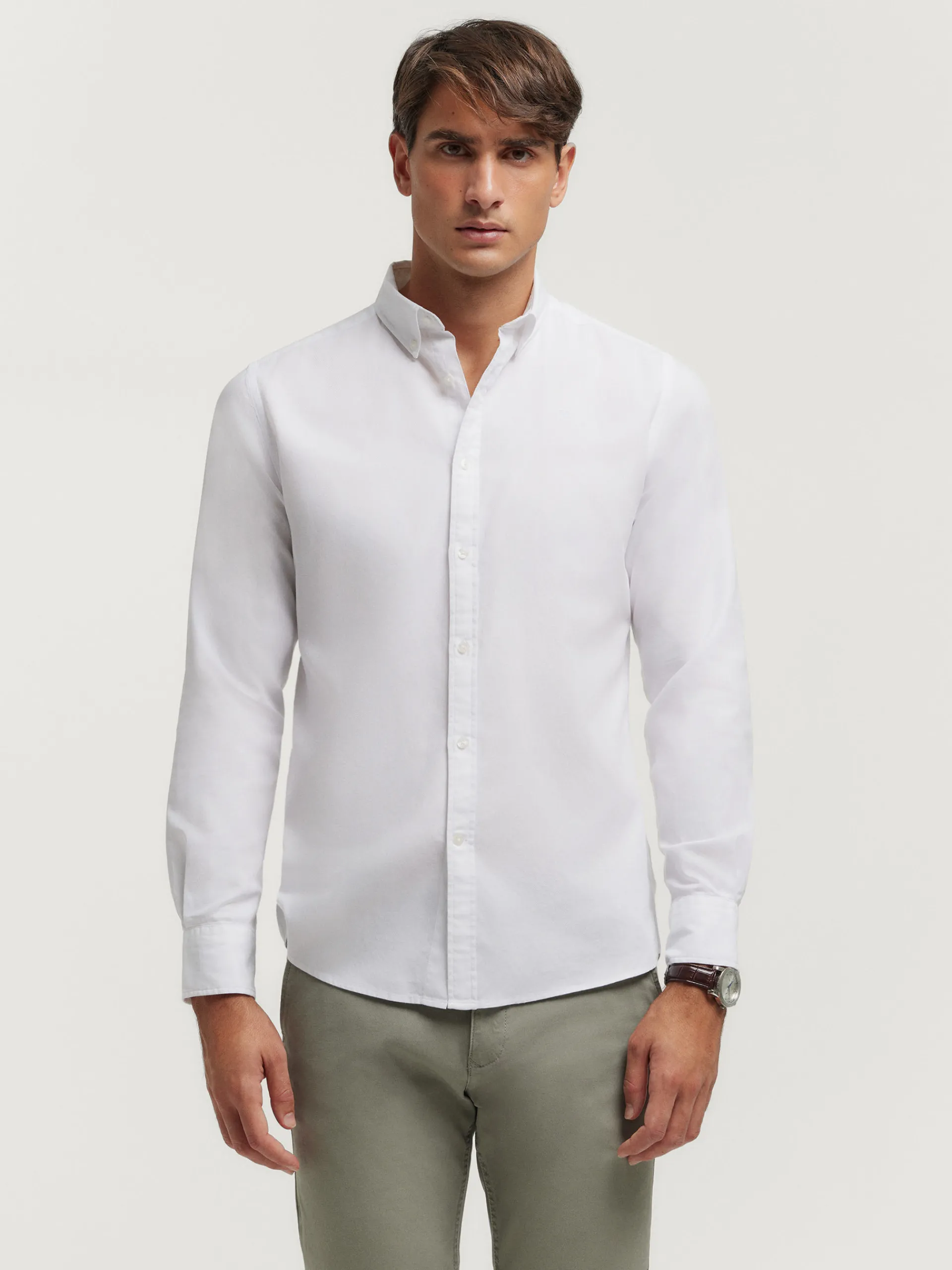 Casual-Alvaro Moreno CAMISA PANAMA DYE Blanco