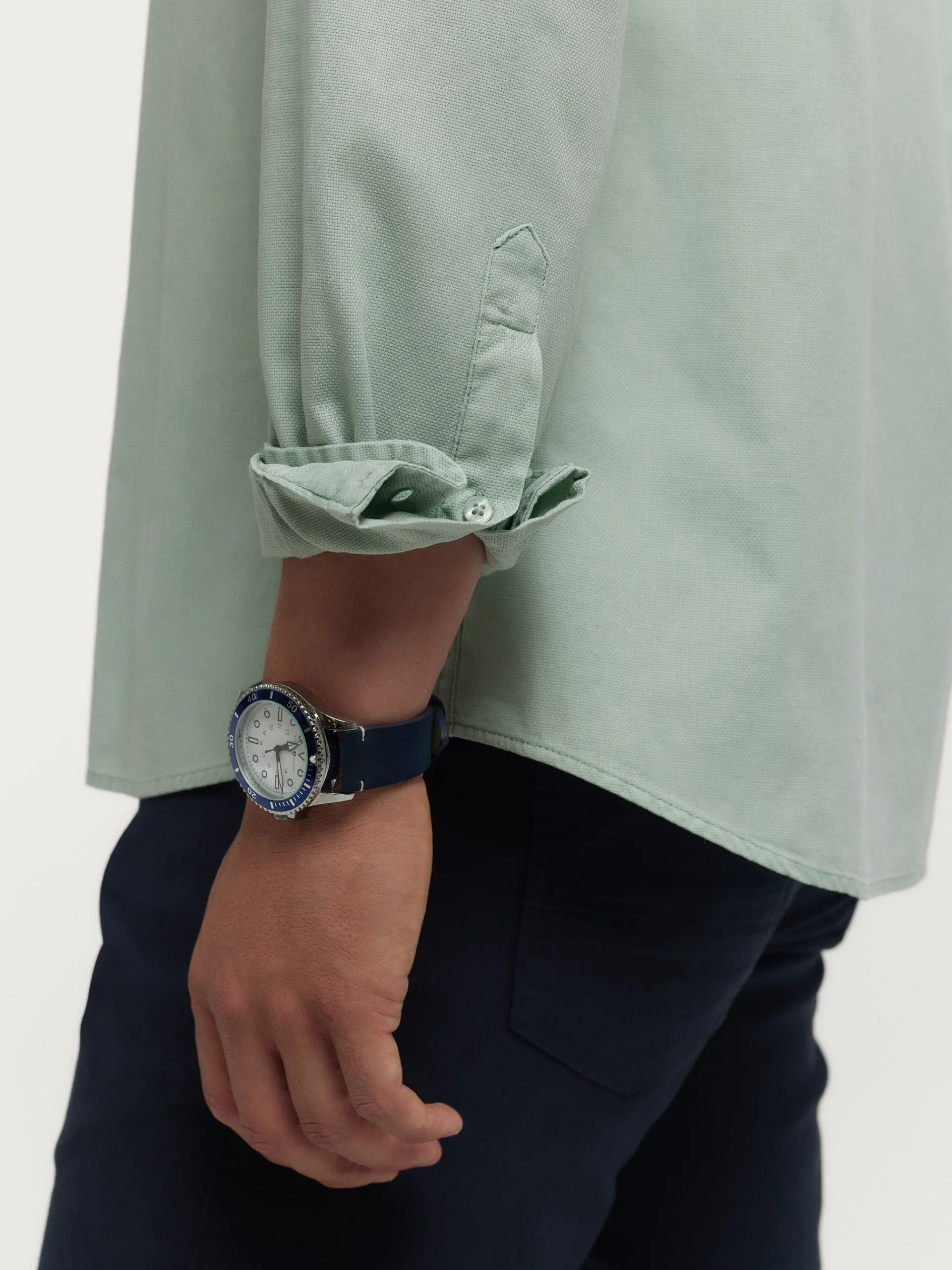 Casual-Alvaro Moreno CAMISA PANAMA DYE Verde