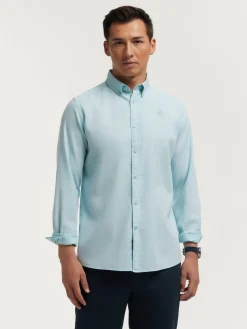 Casual-Alvaro Moreno CAMISA PANAMA DYE Verde Agua
