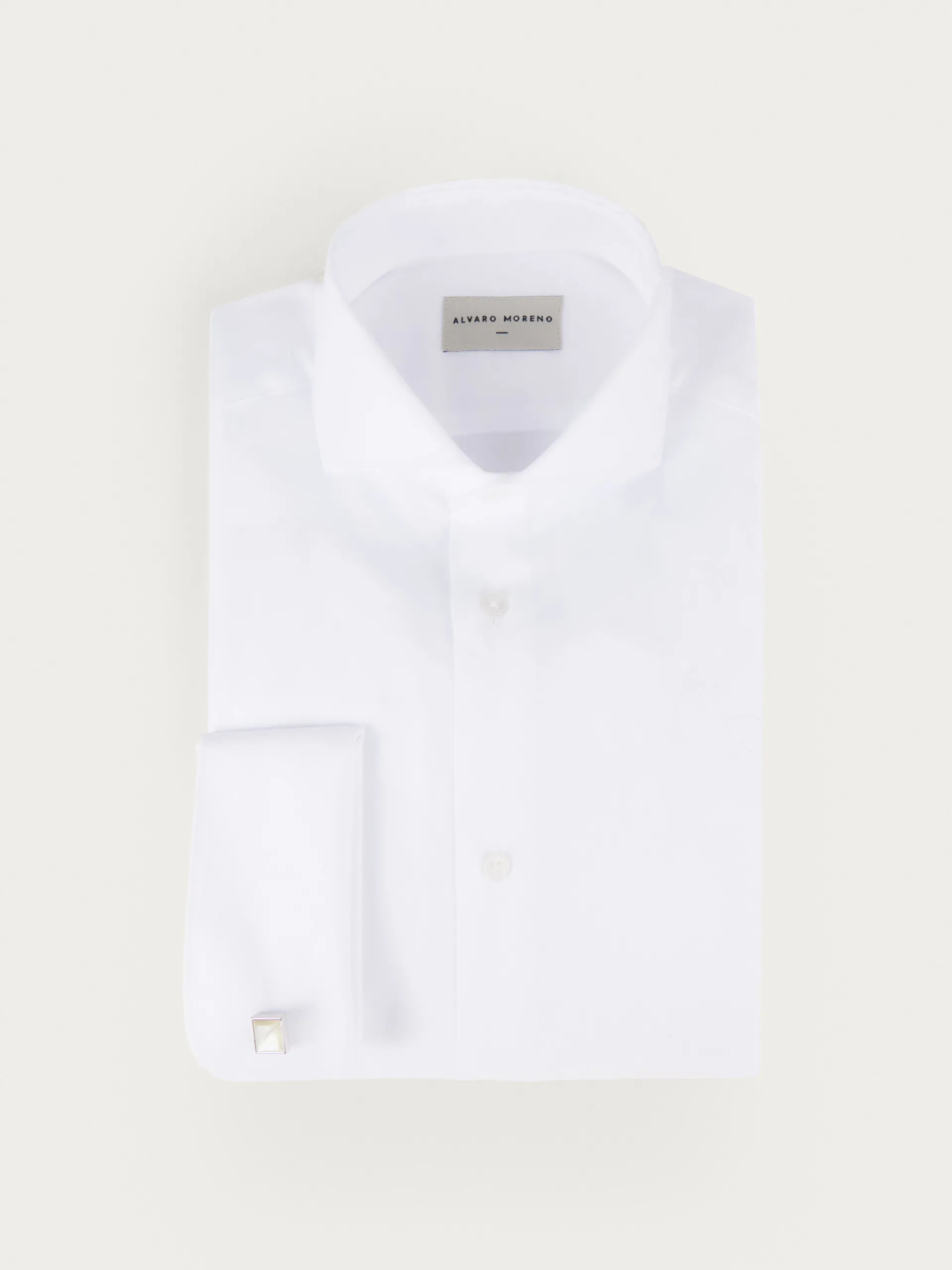 Camisas Vestir|Camisas Vestir-Alvaro Moreno CAMISA PANAMA P.DOBLE Blanco