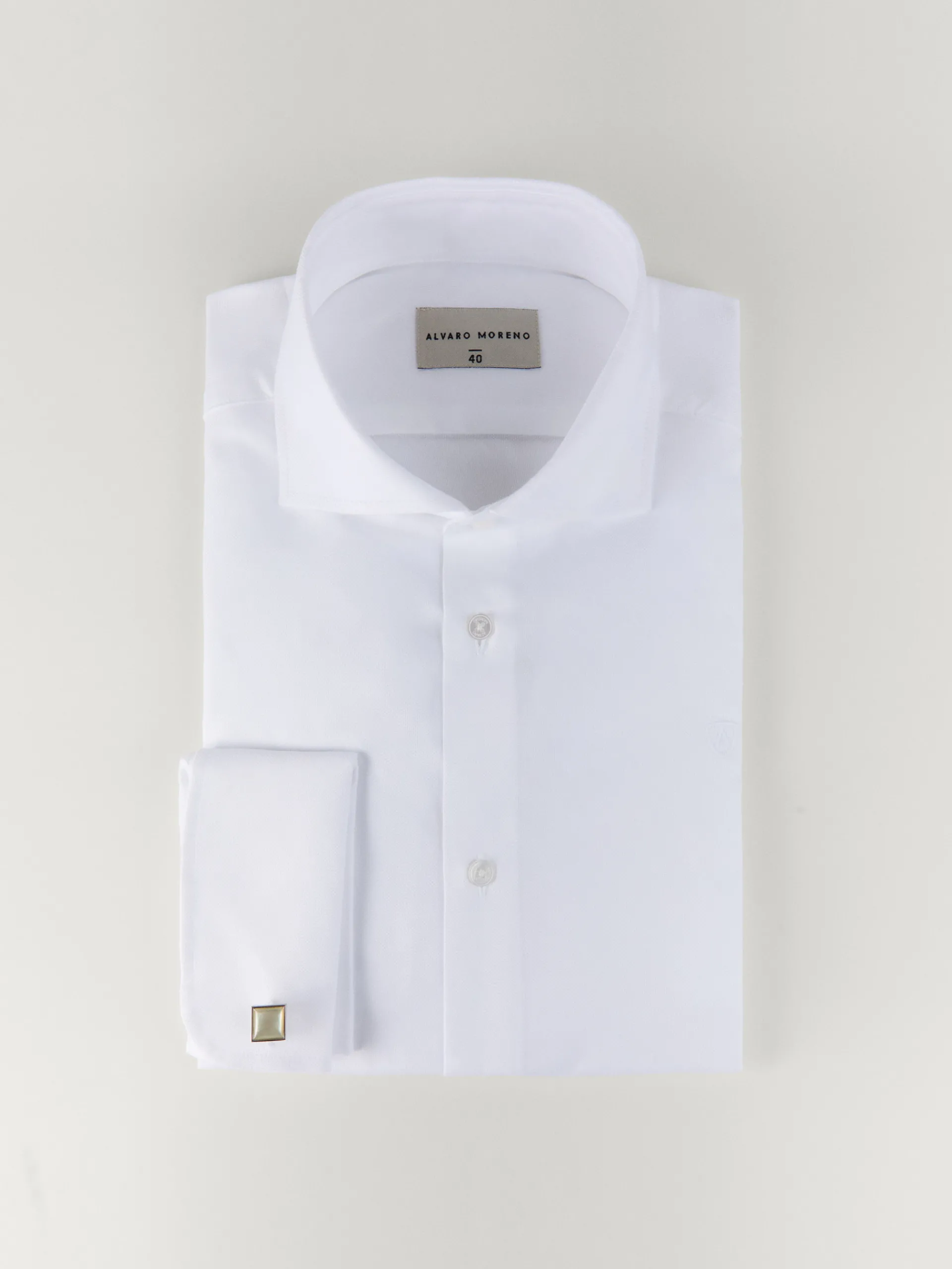 Camisas Vestir|Camisas Vestir-Alvaro Moreno CAMISA PANAMA P.DOBLE Blanco