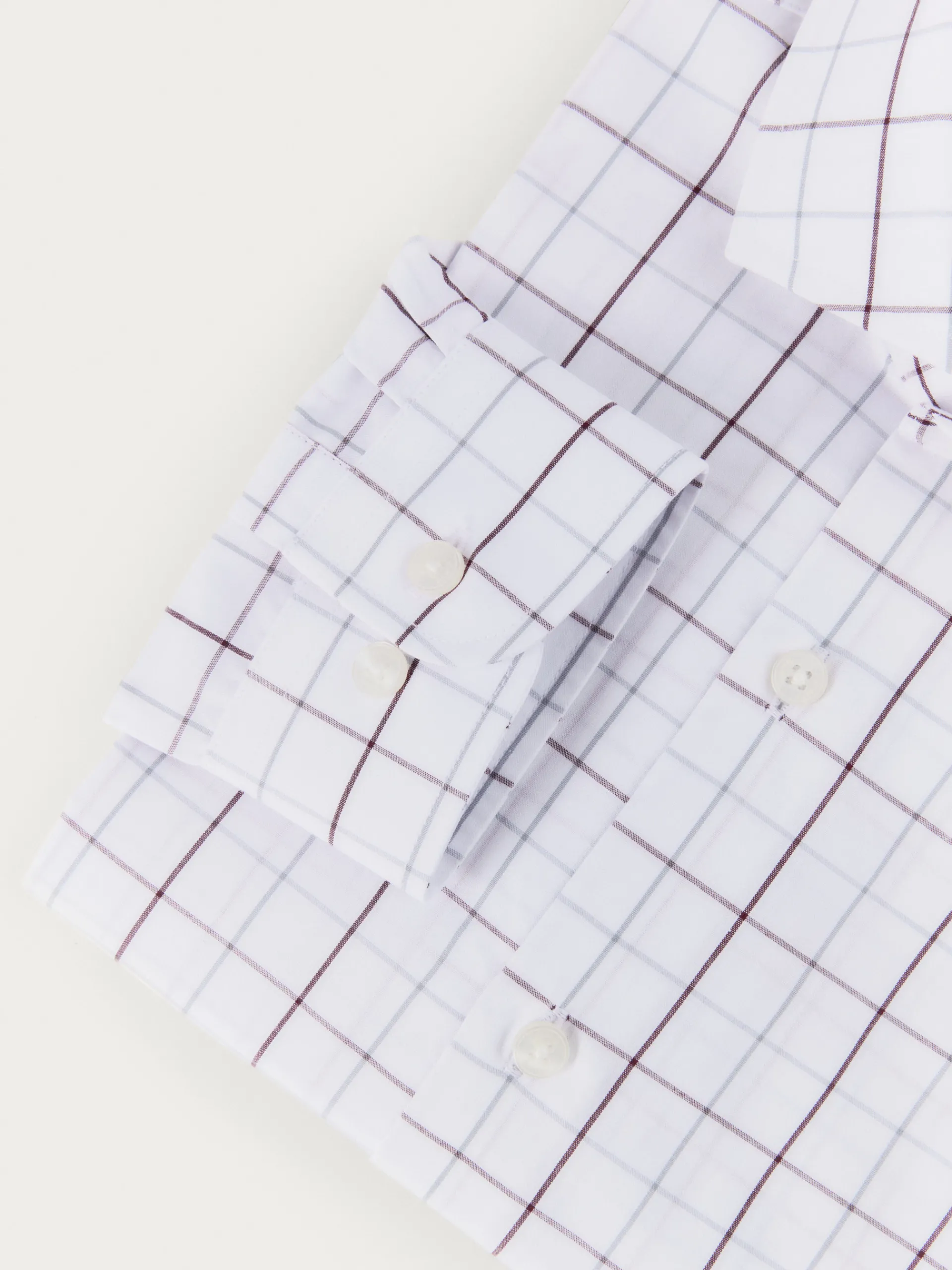 Camisas-Alvaro Moreno CAMISA POPELIN CUADROS KIDS Burdeos