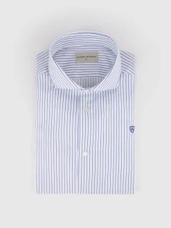 Camisas Vestir|Camisas Vestir-Alvaro Moreno CAMISA RAYAS DOBBY Azul