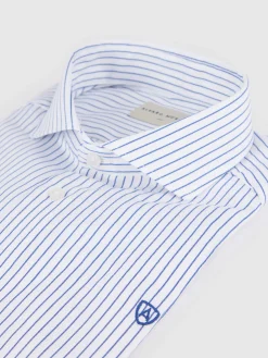Camisas Vestir|Camisas Vestir-Alvaro Moreno CAMISA RAYAS DOBBY Azul