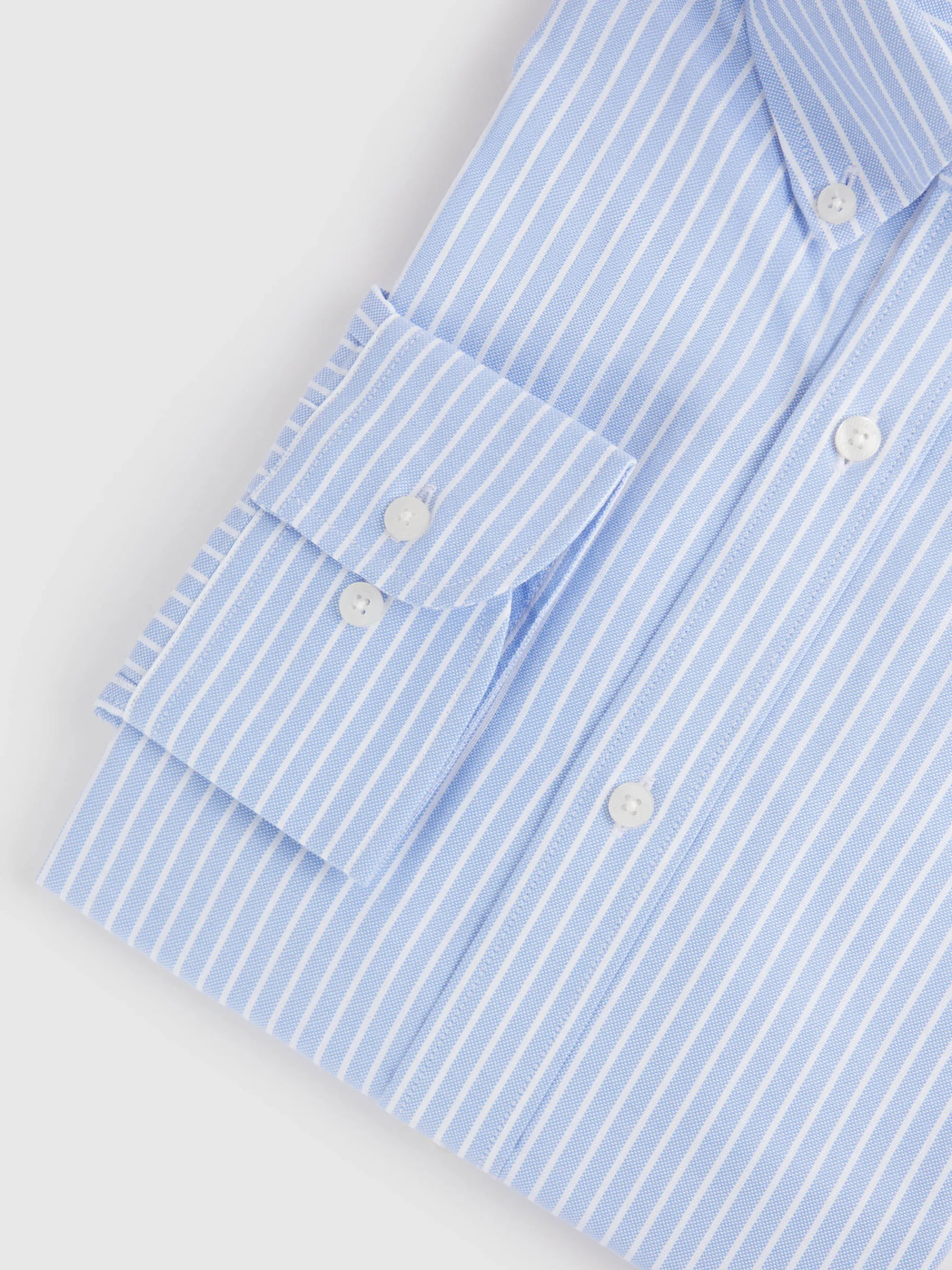 Camisas Vestir|Camisas Vestir-Alvaro Moreno CAMISA RAYAS DUTTON Celeste