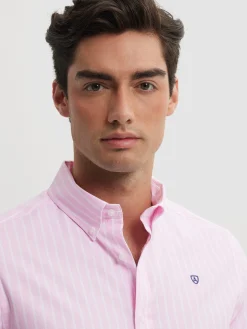 Casual-Alvaro Moreno CAMISA RAYAS DUTTON Rosa