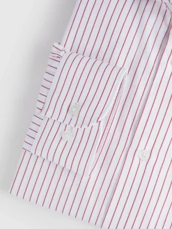 Camisas Vestir|Camisas Vestir-Alvaro Moreno CAMISA RAYAS ESTRUCTURA Rojo