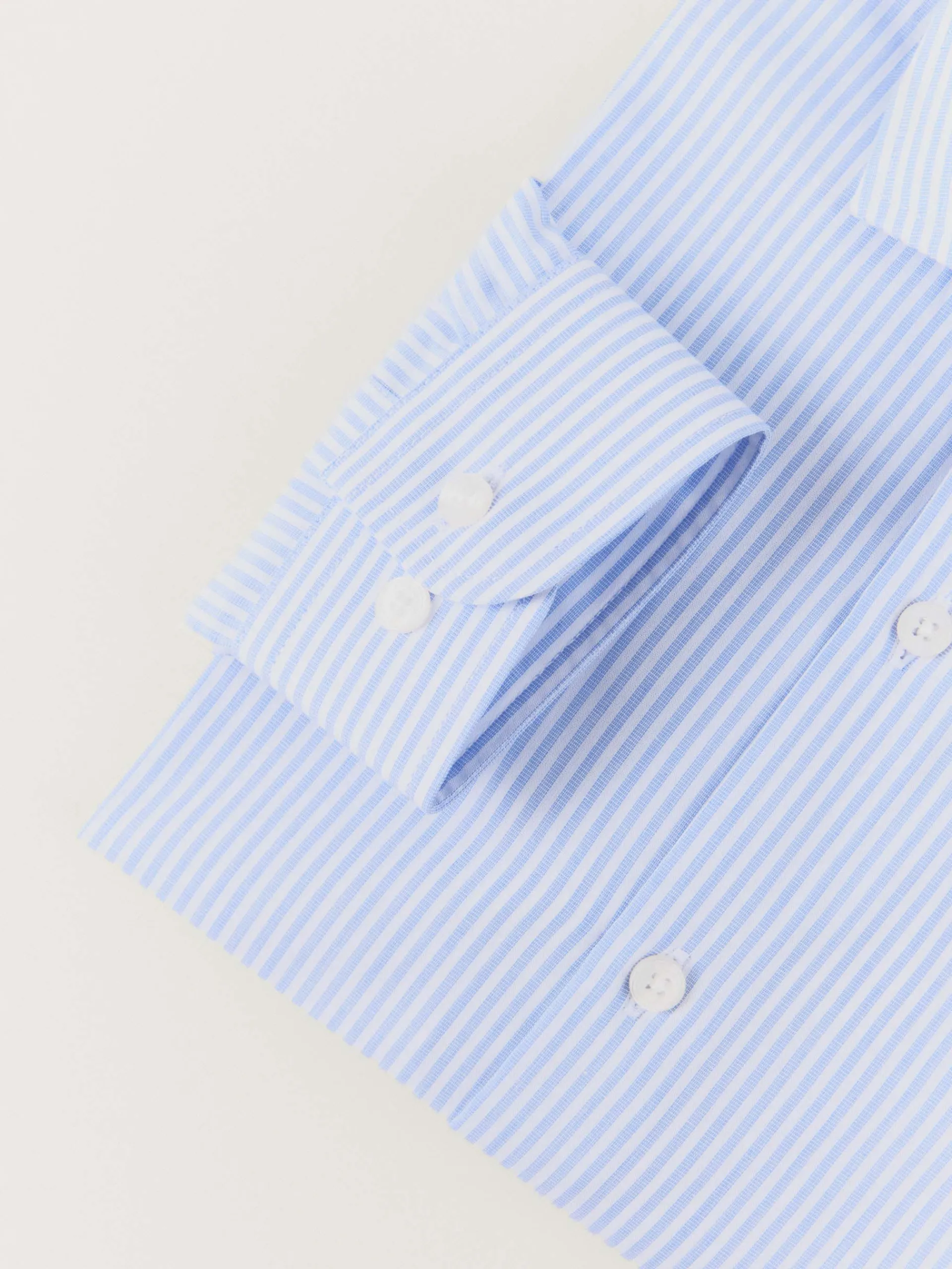 Camisas-Alvaro Moreno CAMISA RAYAS FIL A FIL KIDS Celeste