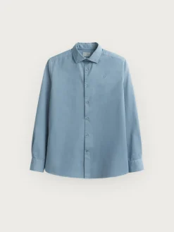 Casual-Alvaro Moreno CAMISA TWILL DYE Azul