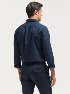Casual-Alvaro Moreno CAMISA TWILL DYE Azul Marino