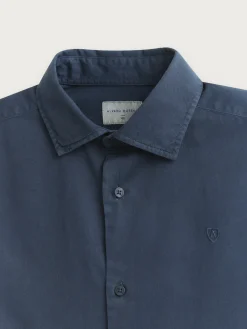 Casual-Alvaro Moreno CAMISA TWILL DYE Azul Marino