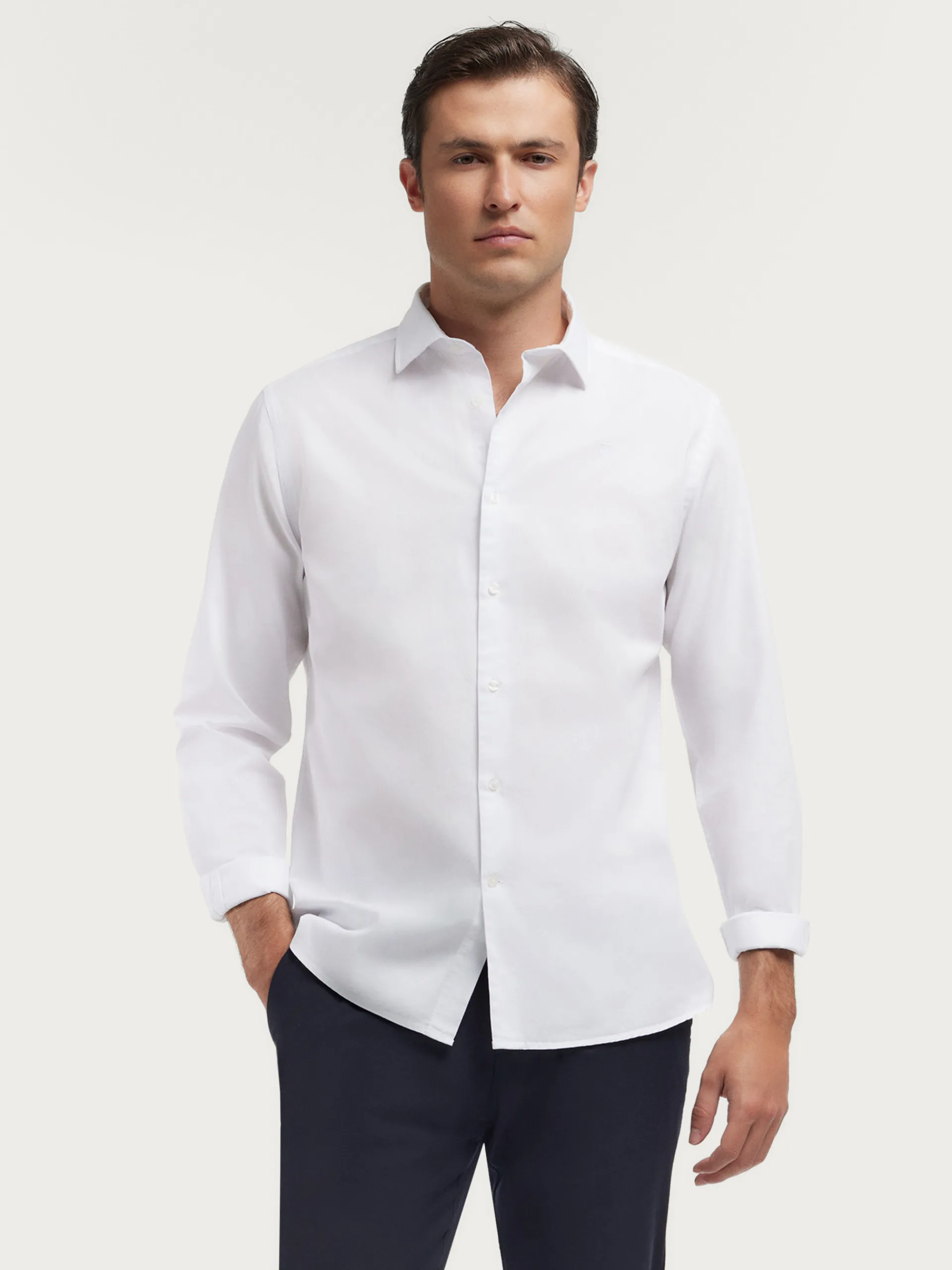 Casual-Alvaro Moreno CAMISA TWILL DYE Blanco