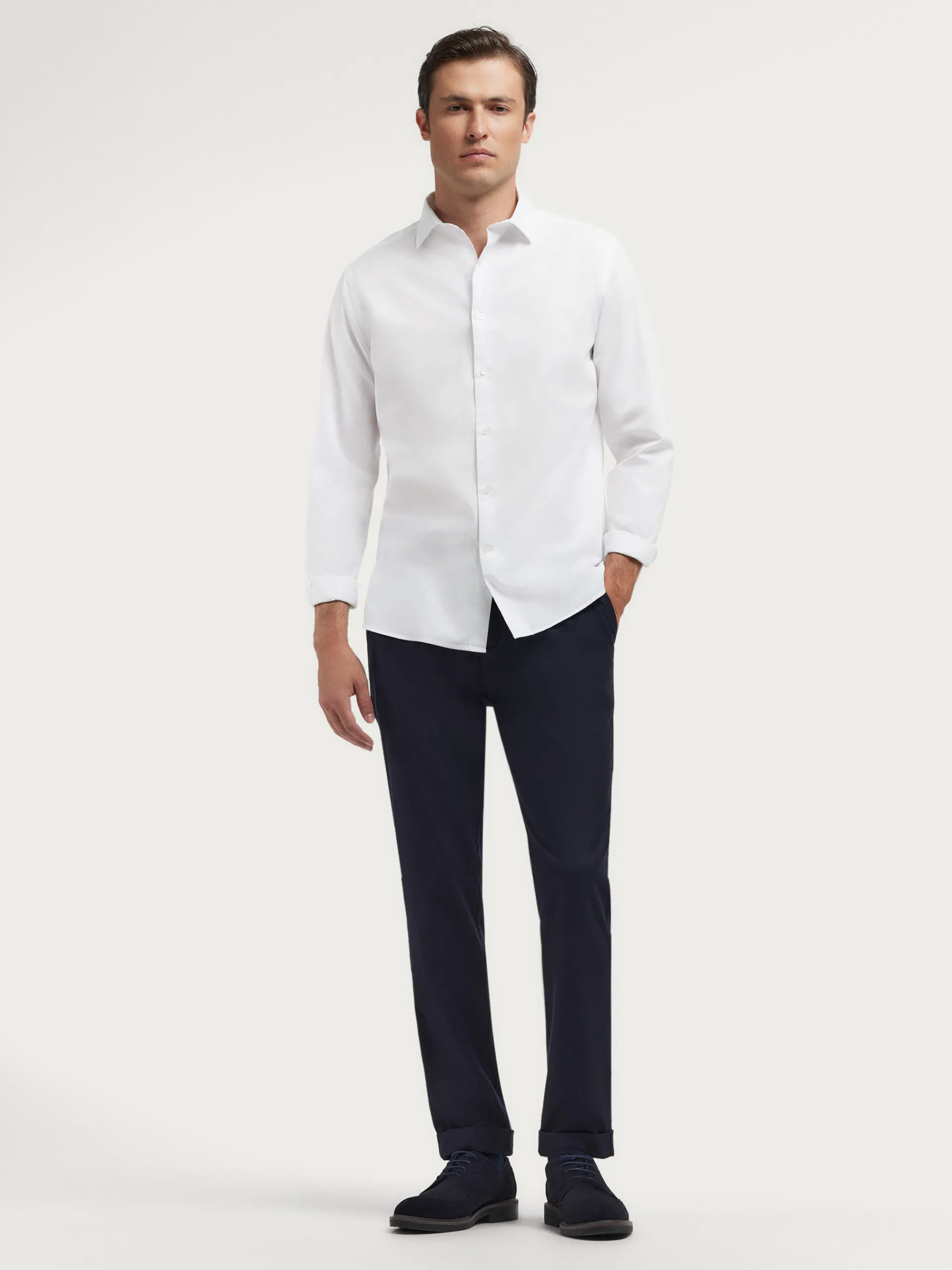 Casual-Alvaro Moreno CAMISA TWILL DYE Blanco