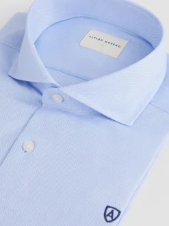 Camisas Vestir|Camisas Vestir-Alvaro Moreno CAMISA VESTIR ESTRUCTURA Azul