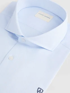 Camisas Vestir|Camisas Vestir-Alvaro Moreno CAMISA VESTIR ESTRUCTURA Celeste