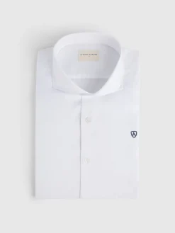 Camisas Vestir|Camisas Vestir-Alvaro Moreno CAMISA VESTIR HERRINGBONE Blanco