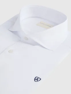 Camisas Vestir|Camisas Vestir-Alvaro Moreno CAMISA VESTIR HERRINGBONE Blanco