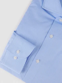 Camisas Vestir|Camisas Vestir-Alvaro Moreno CAMISA VESTIR MICRO GALLO Celeste