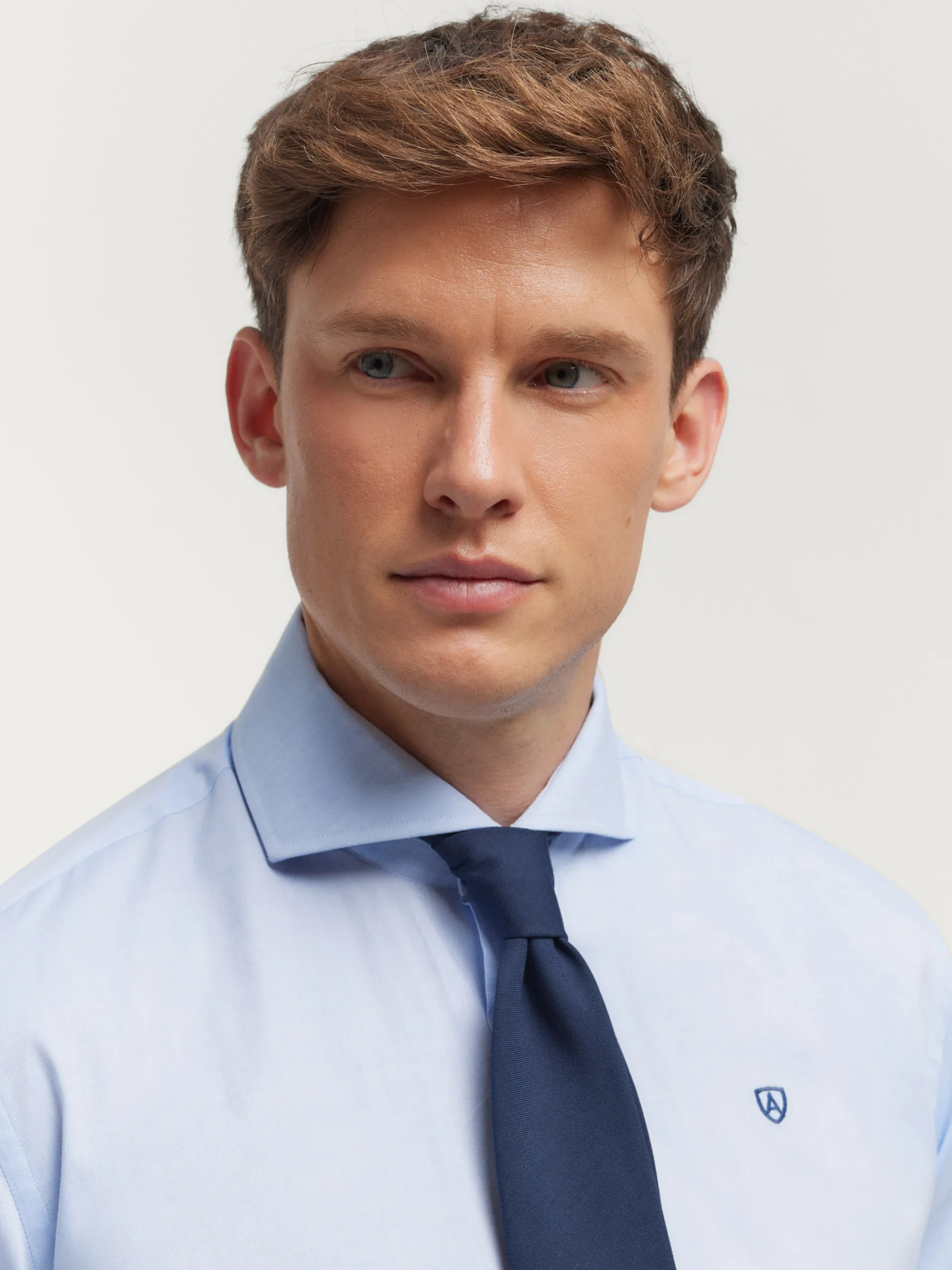 Camisas Vestir|Camisas Vestir-Alvaro Moreno CAMISA VESTIR P.POINT Celeste