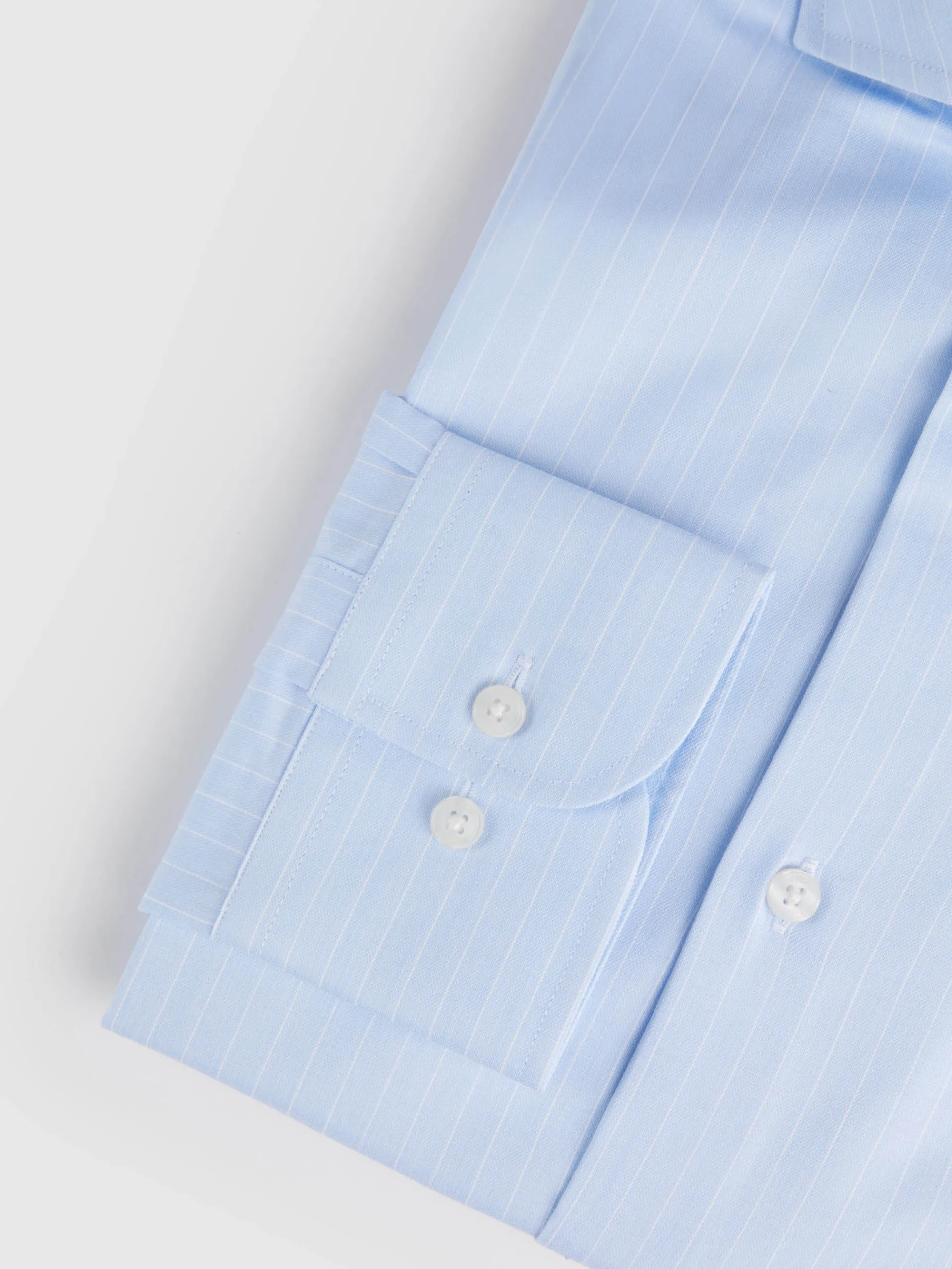 Camisas Vestir|Camisas Vestir-Alvaro Moreno CAMISA VESTIR RAYAS Celeste