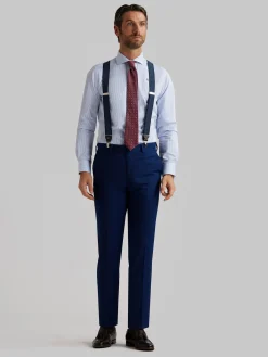 Camisas Vestir|Camisas Vestir-Alvaro Moreno CAMISA VESTIR RAYAS Celeste