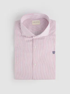 Camisas Vestir|Vestir-Alvaro Moreno CAMISA VESTIR RAYAS Rojo