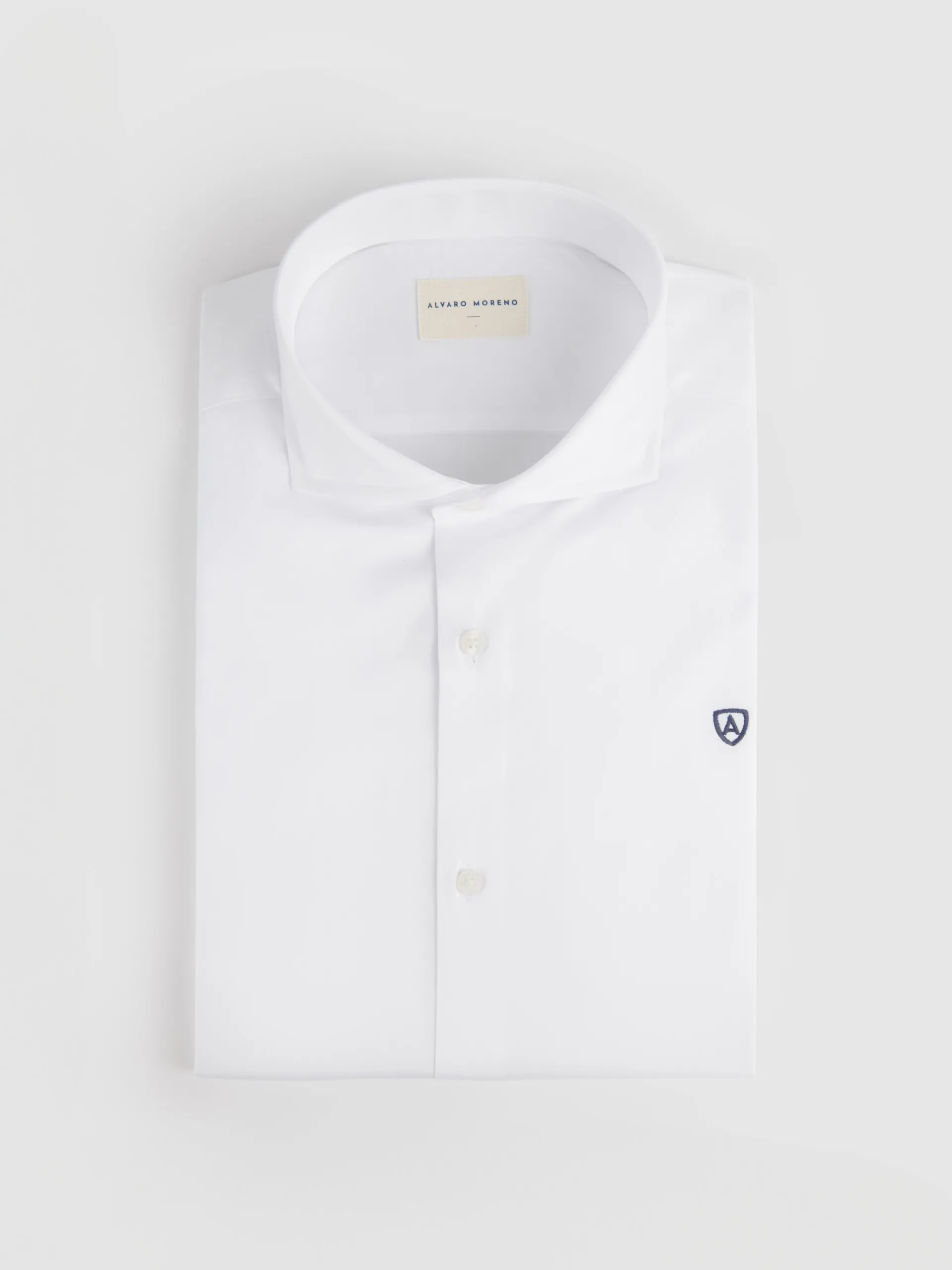 Camisas Vestir|Camisas Vestir-Alvaro Moreno CAMISA VESTIR TWILL Blanco