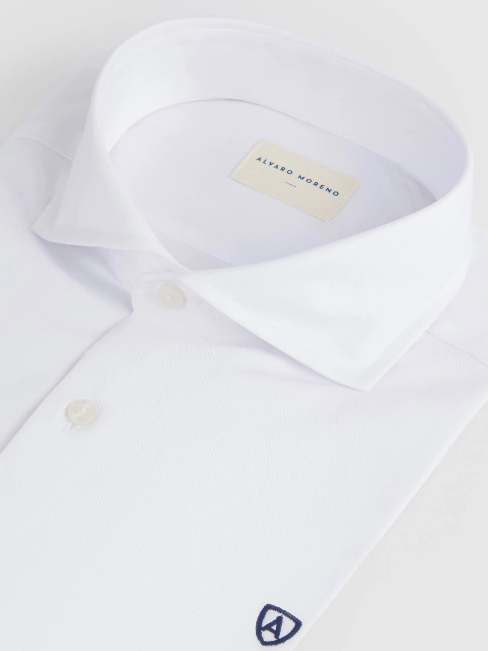 Camisas Vestir|Camisas Vestir-Alvaro Moreno CAMISA VESTIR TWILL Blanco