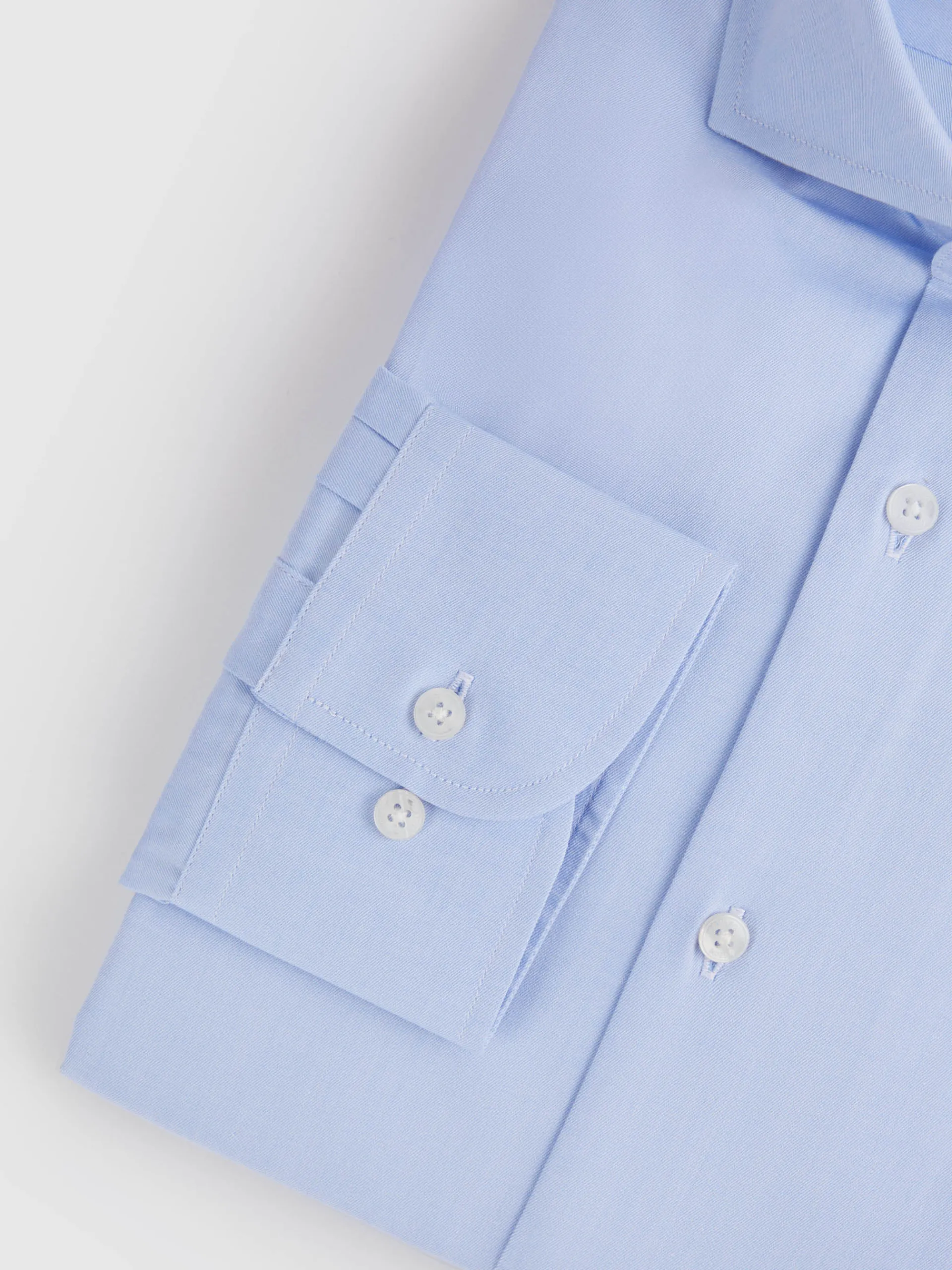 Camisas Vestir|Camisas Vestir-Alvaro Moreno CAMISA VESTIR TWILL Celeste