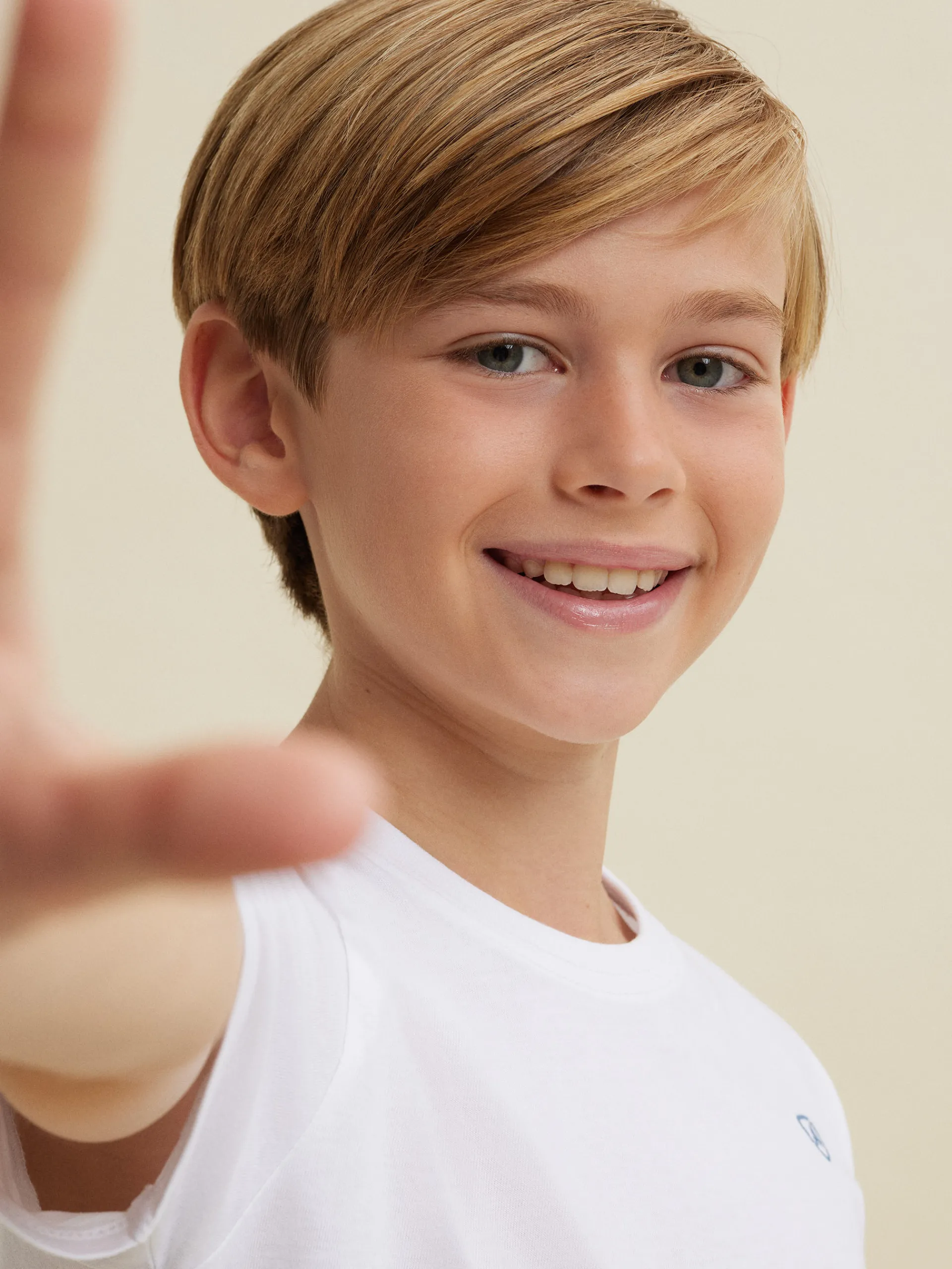 Camisetas-Alvaro Moreno CAMISETA BASIC KIDS Blanco