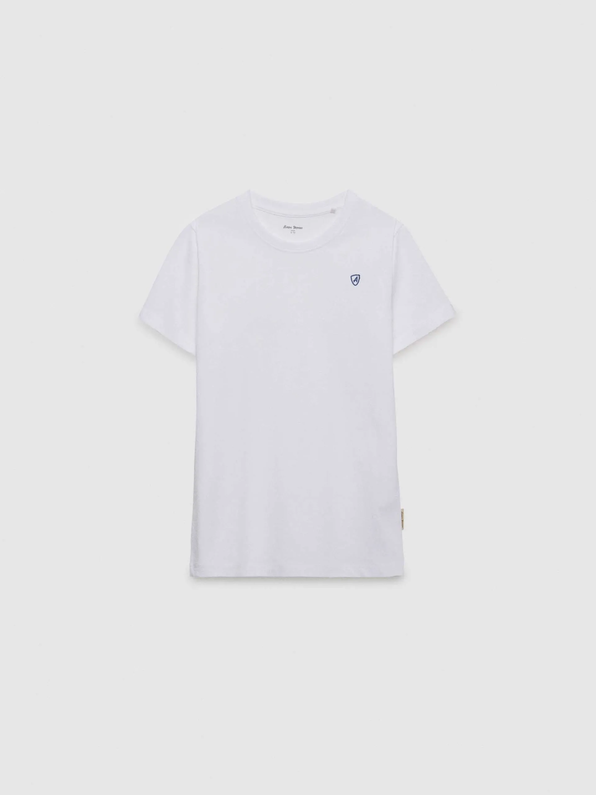 Camisetas-Alvaro Moreno CAMISETA BASIC KIDS Blanco