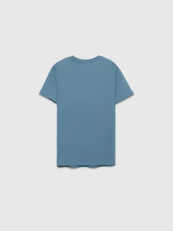 Camisetas-Alvaro Moreno CAMISETA BASIC KIDS Celeste