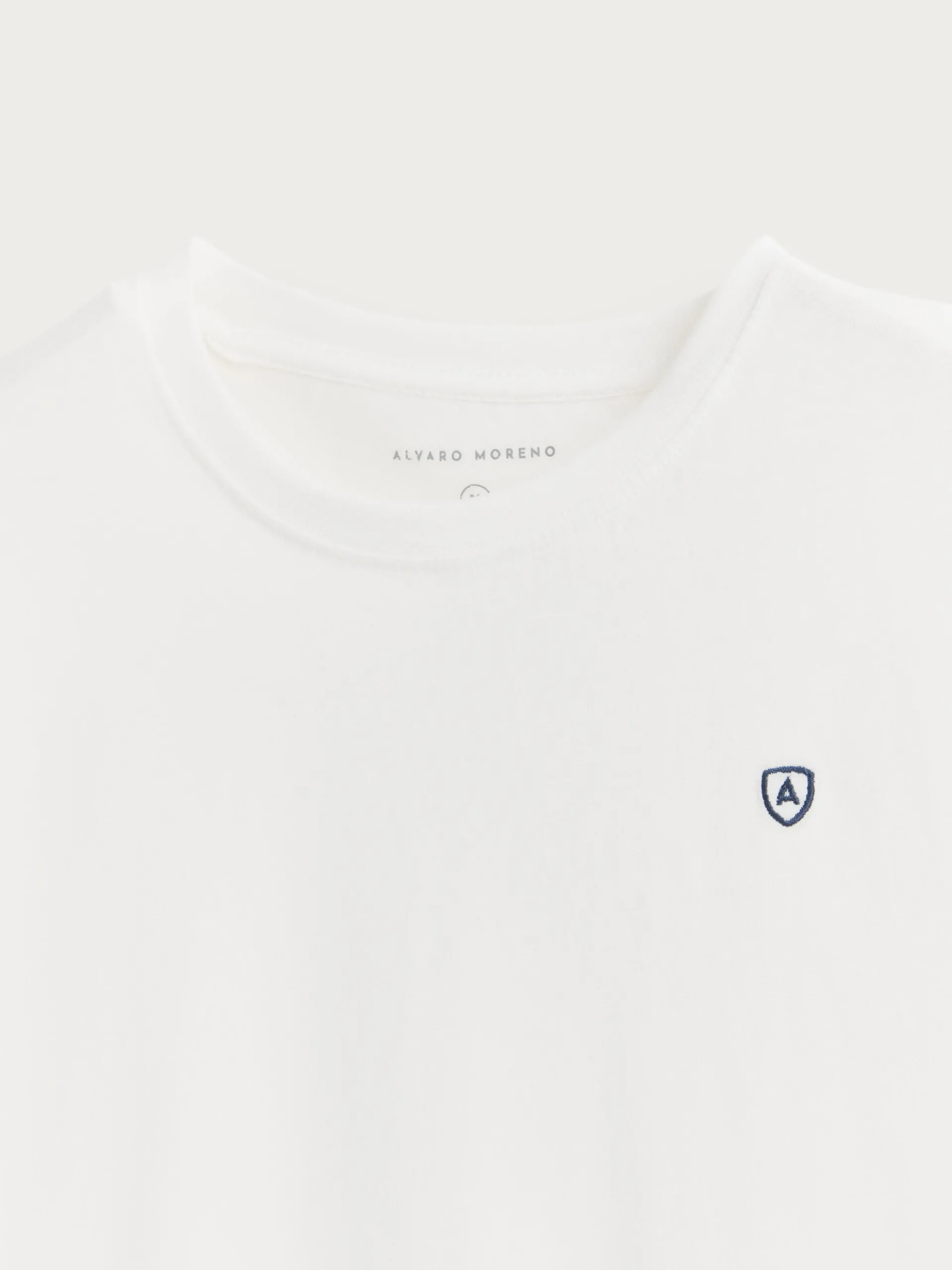 Camisetas-Alvaro Moreno CAMISETA BASICA Blanco