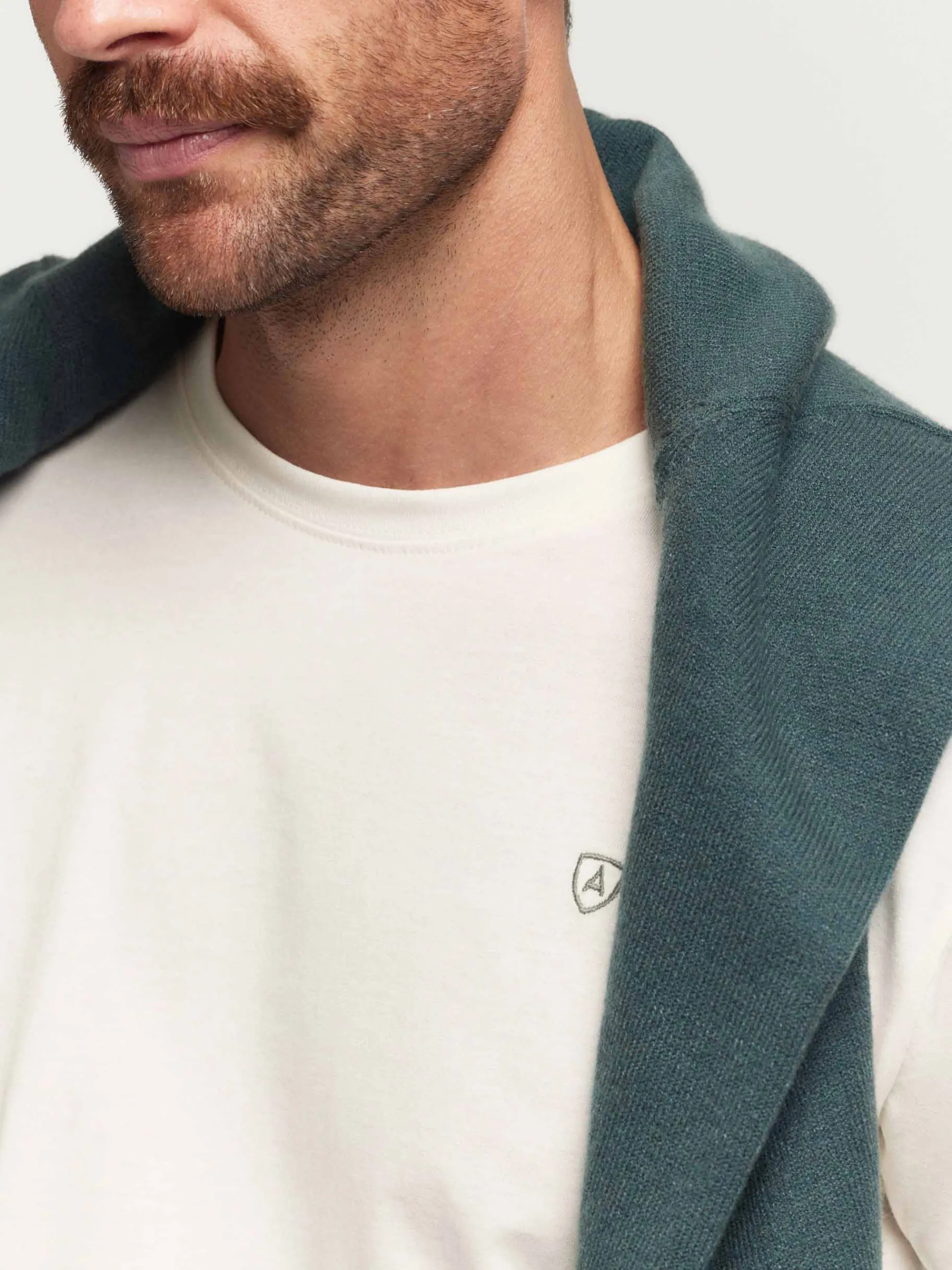 Camisetas-Alvaro Moreno CAMISETA BASICA Crudo