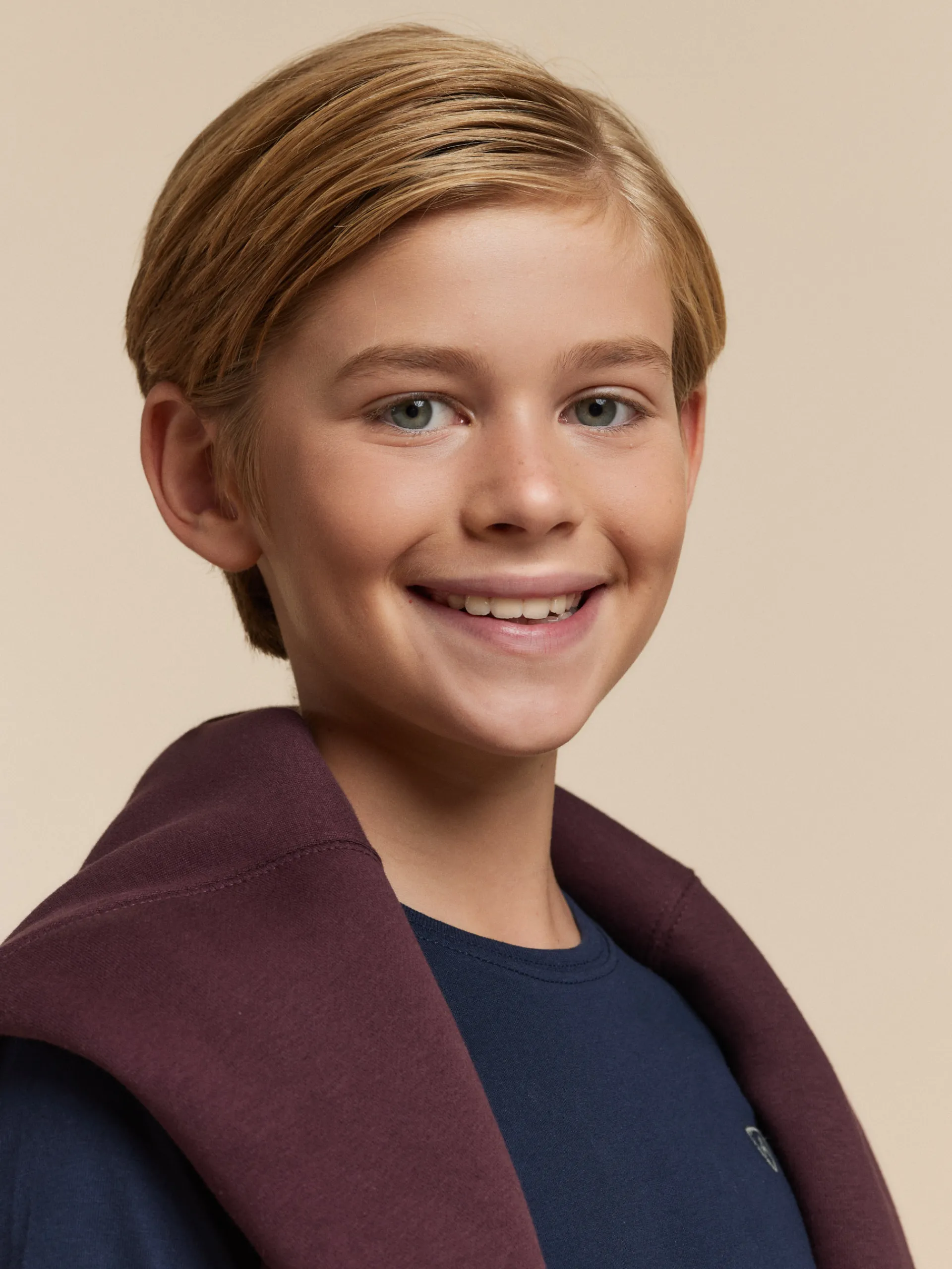 Camisetas-Alvaro Moreno CAMISETA BASICA KIDS Azul Marino