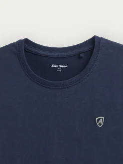 Camisetas-Alvaro Moreno CAMISETA BASICA KIDS Azul Marino