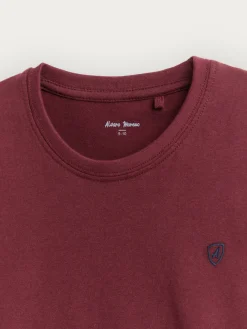 Camisetas-Alvaro Moreno CAMISETA BASICA KIDS Burdeos
