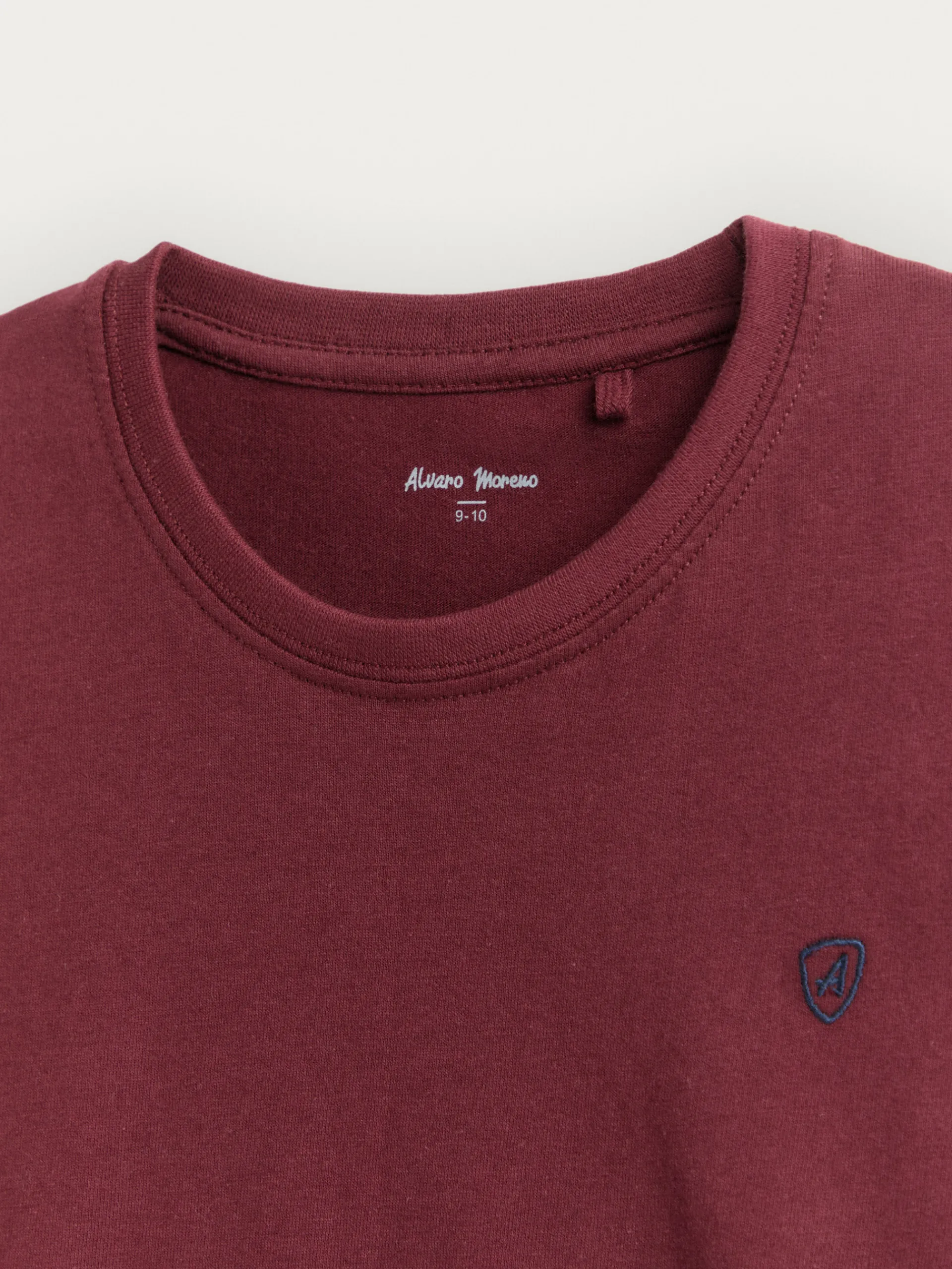 Camisetas-Alvaro Moreno CAMISETA BASICA KIDS Burdeos