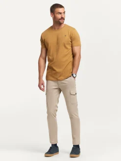 Camisetas-Alvaro Moreno CAMISETA BASICA Mostaza