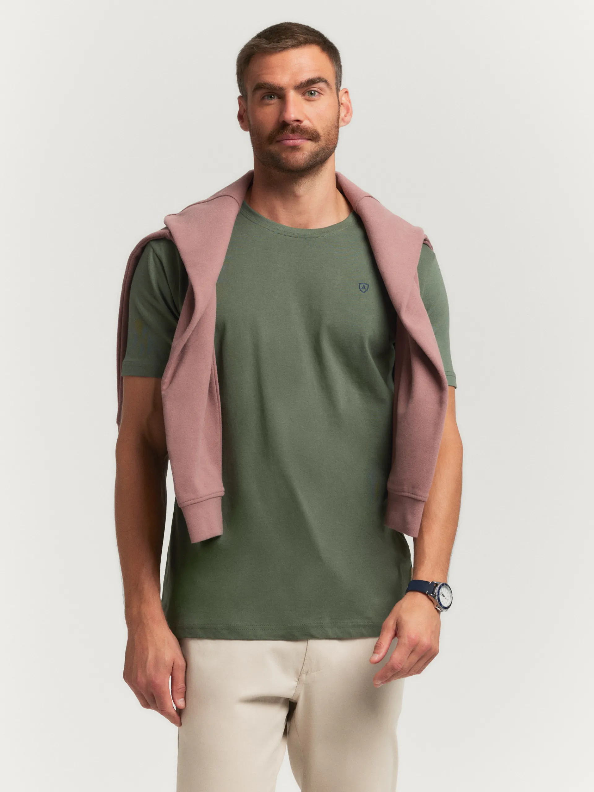 Camisetas-Alvaro Moreno CAMISETA BASICA Verde