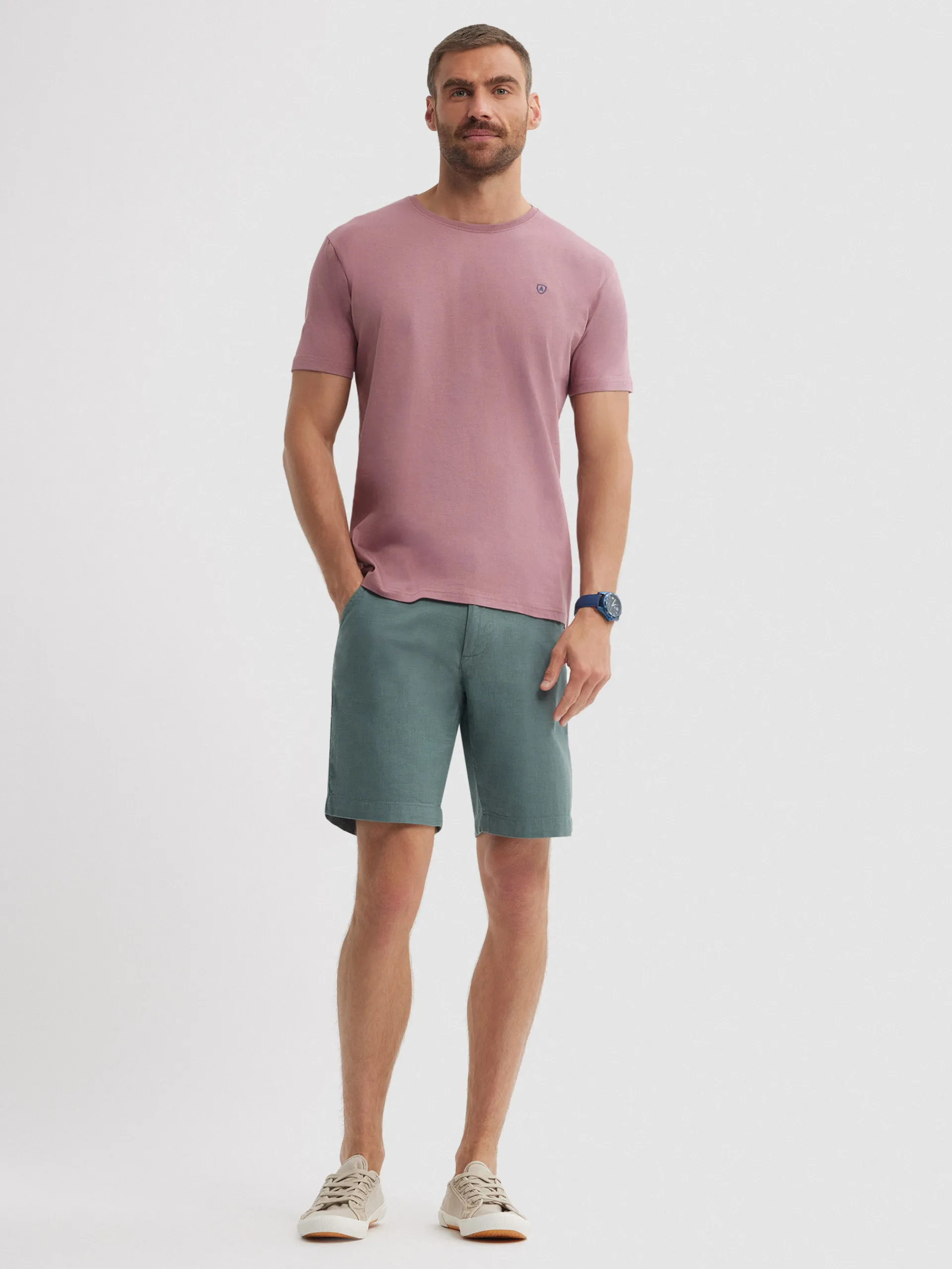 Camisetas-Alvaro Moreno CAMISETA BASICA Violeta