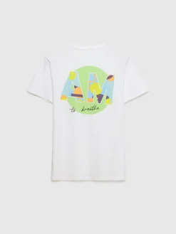 Camisetas-Alvaro Moreno CAMISETA BREATHE Blanco