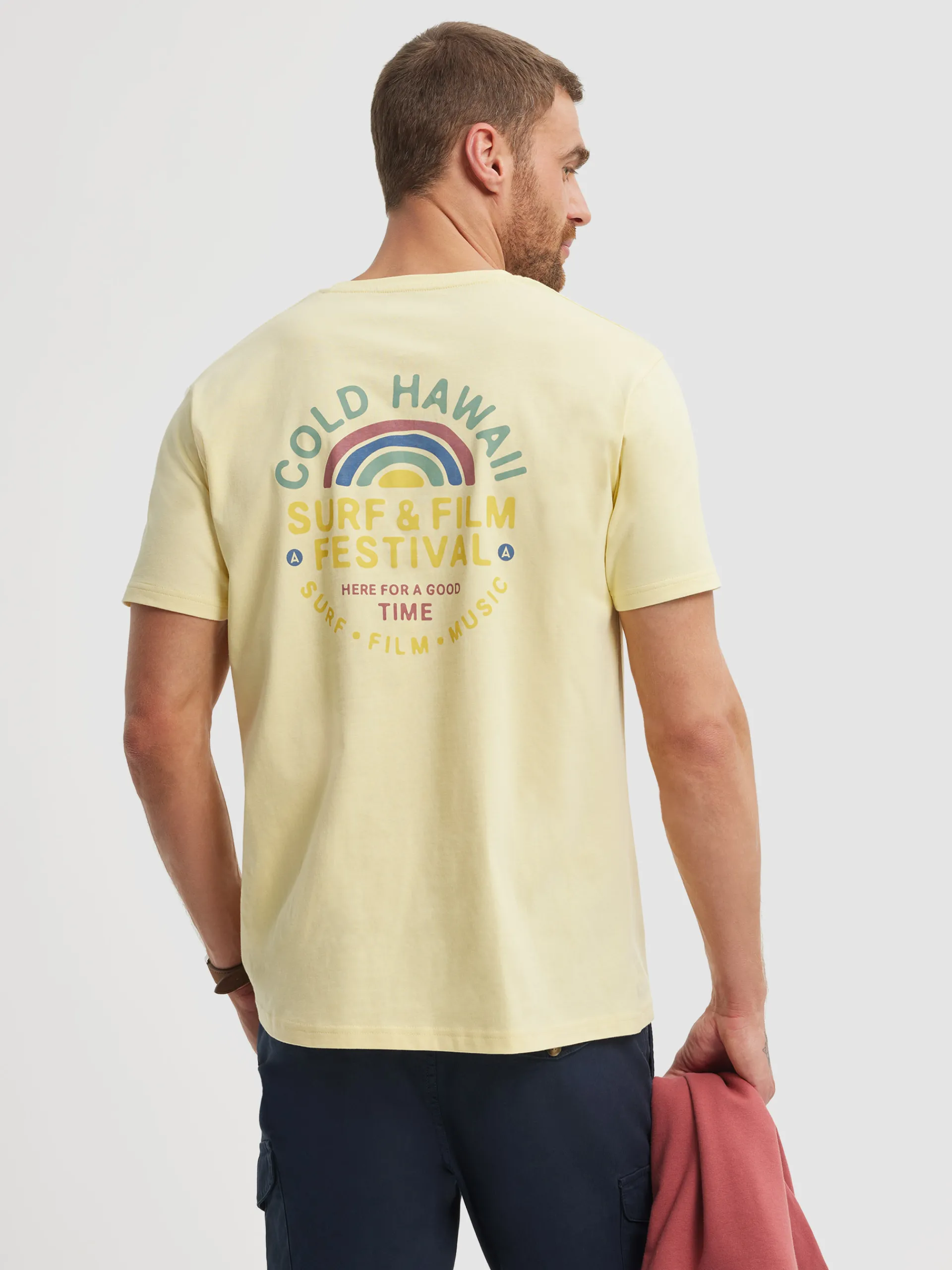 Camisetas-Alvaro Moreno CAMISETA FESTIVAL Amarillo