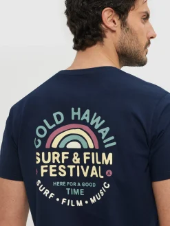 Camisetas-Alvaro Moreno CAMISETA FESTIVAL Azul Marino