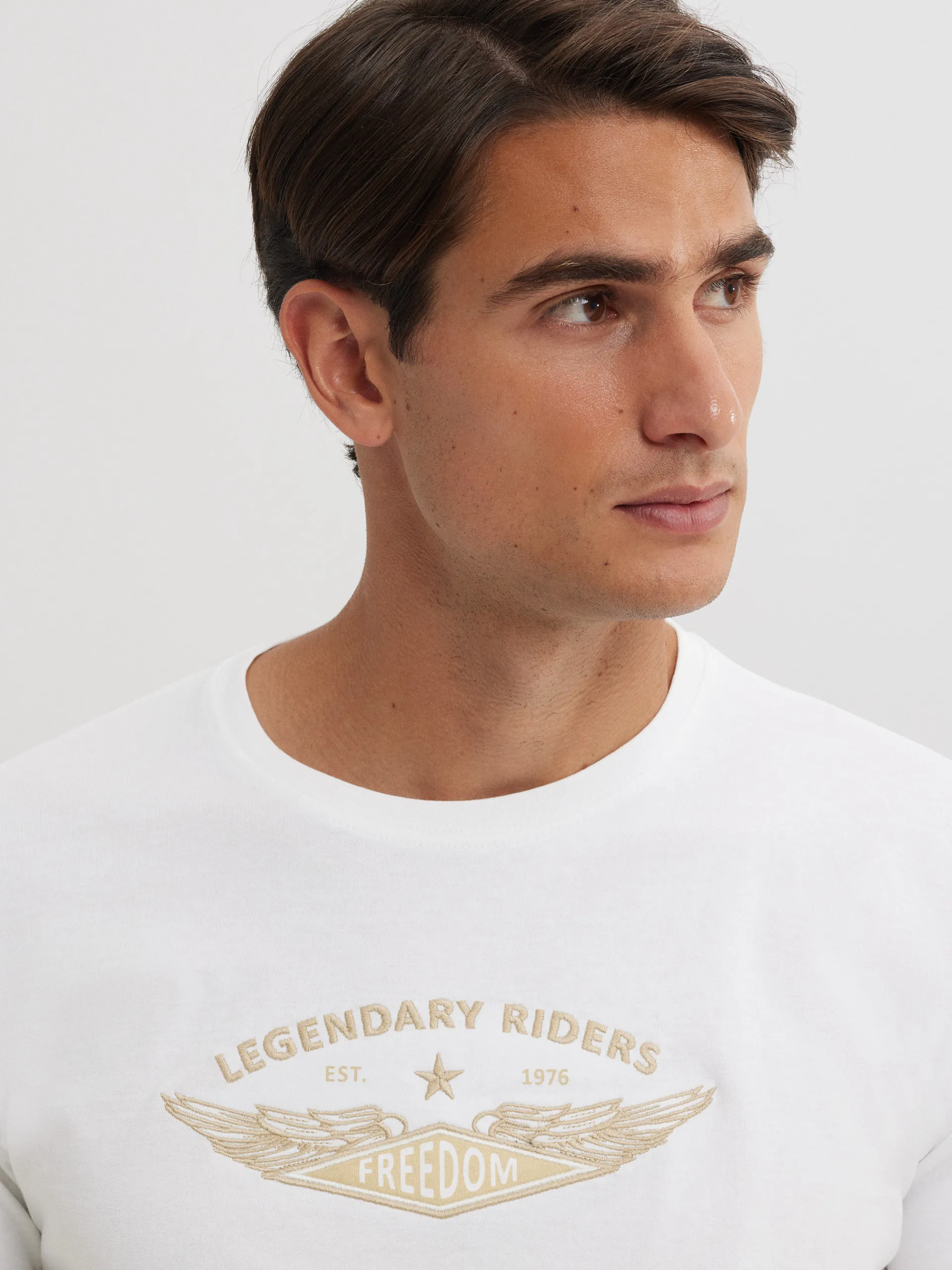 Camisetas-Alvaro Moreno CAMISETA FREEDOM Blanco