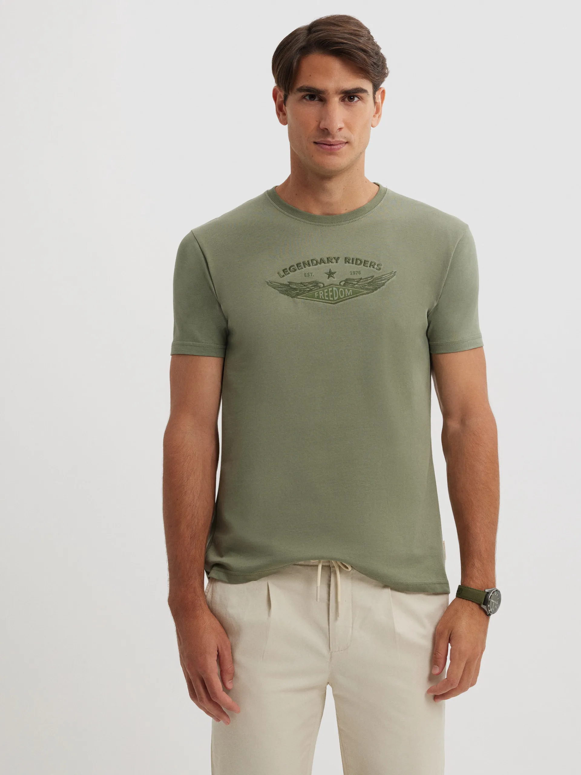 Camisetas-Alvaro Moreno CAMISETA FREEDOM Verde