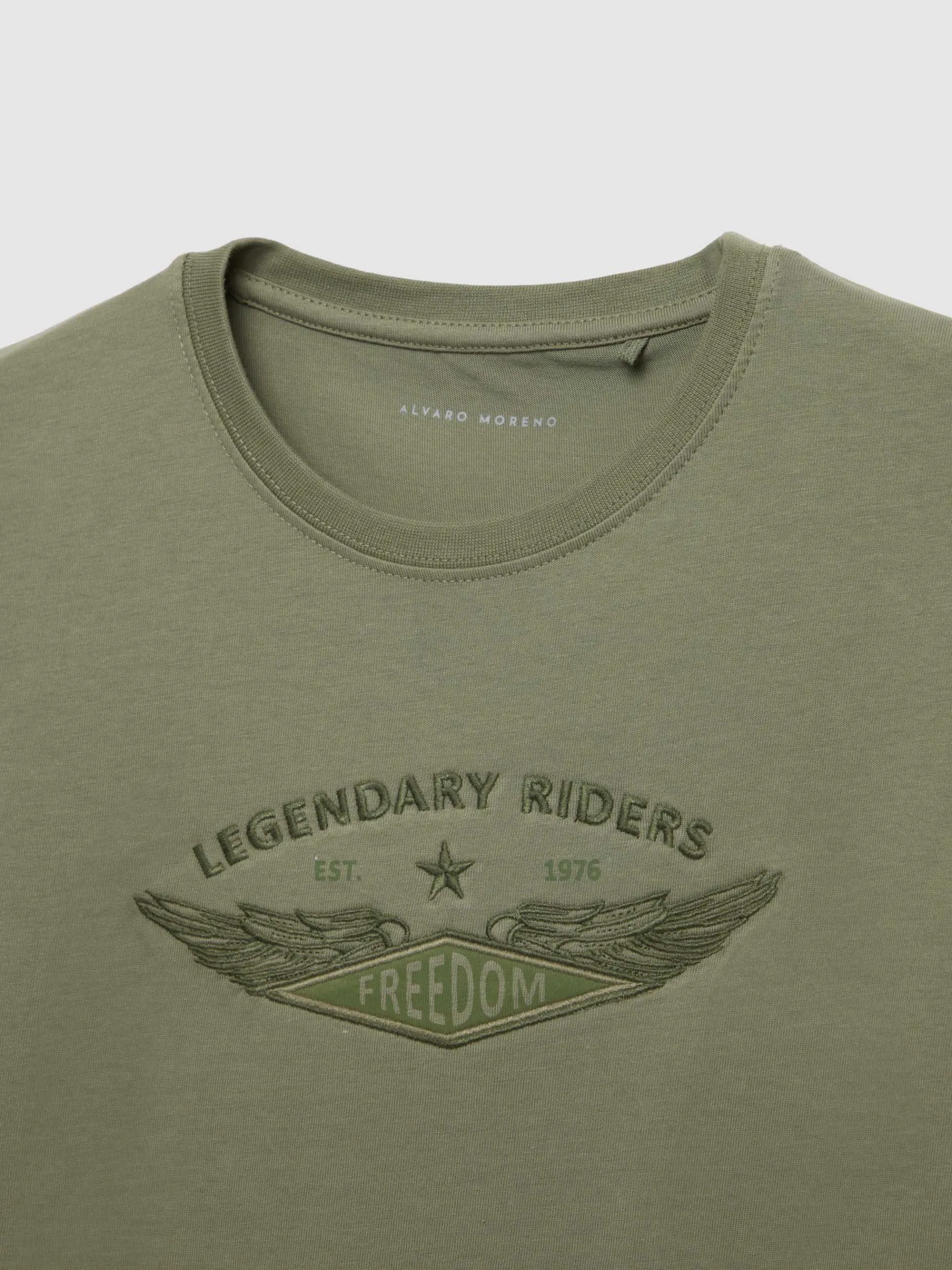 Camisetas-Alvaro Moreno CAMISETA FREEDOM Verde