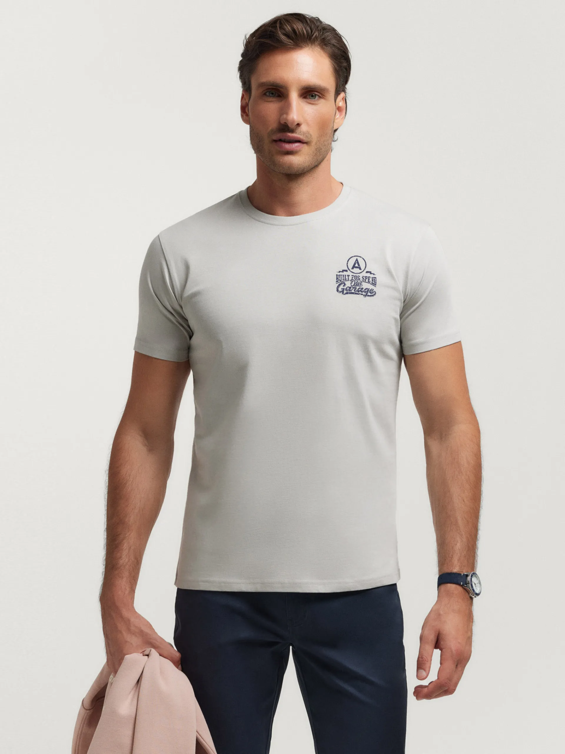 Camisetas-Alvaro Moreno CAMISETA GARAGE Verde